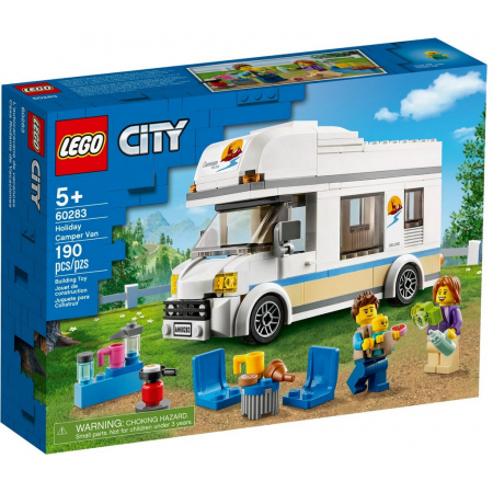 Lego City 60283 Wakacyjny kamper z wyposażeniem 5+